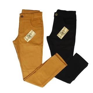 Calças jeans masculina infantil sarja 10 ao 16