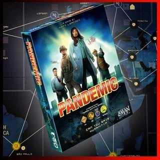 【 Ready Stock 】 English Edição Do Jogo De Tabuleiro PANDEMIC Popular Party Game Hot Sale