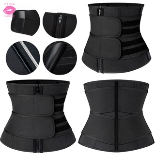 Cinta Modeladora Abdominal Feminina Afina Cintura - Preto