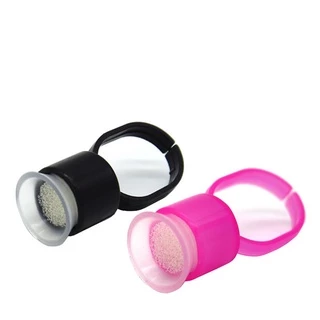 Kit 100 Batoques Com Anel Descartável Para Pigmentação