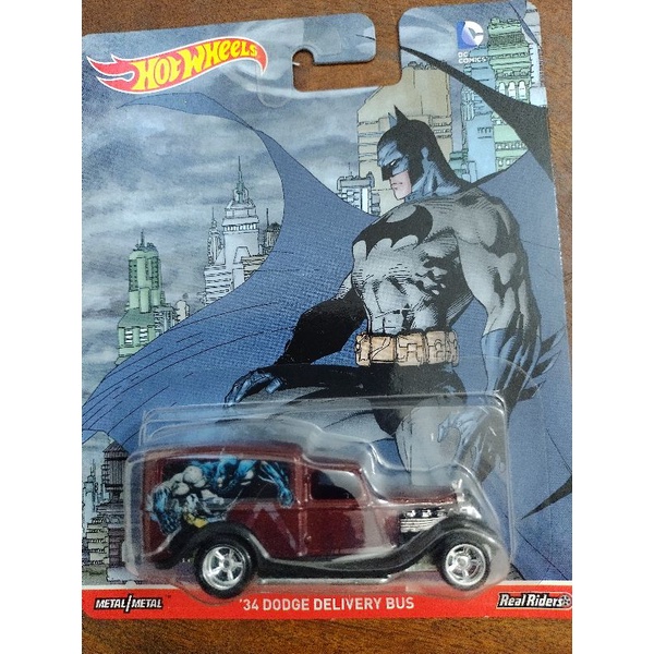 Carrinho Hot Wheels - Cultura Pop 1:64 - 34 Dodge Delivery Bus - Batman  MATTEL - Shop Coopera