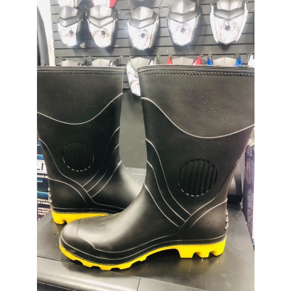 Bota de best sale moto para chuva