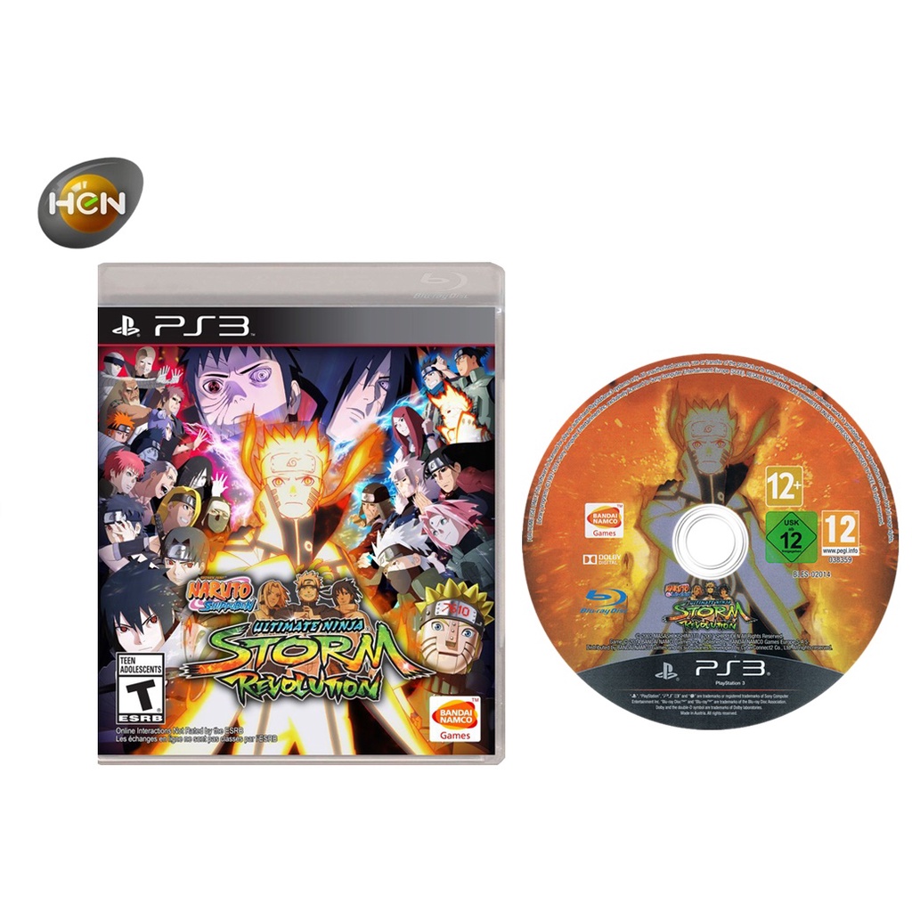 naruto ultimate ninja storm revolution ps3 Mídia física HEN/CFW ...