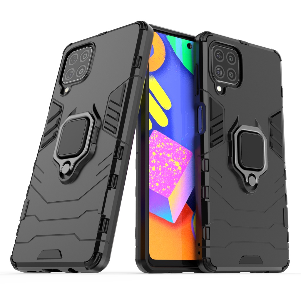 Capa Anti Impacto Anel Suporte Para Galaxy M62 Sm-m625(película de vidro 5d opcional)