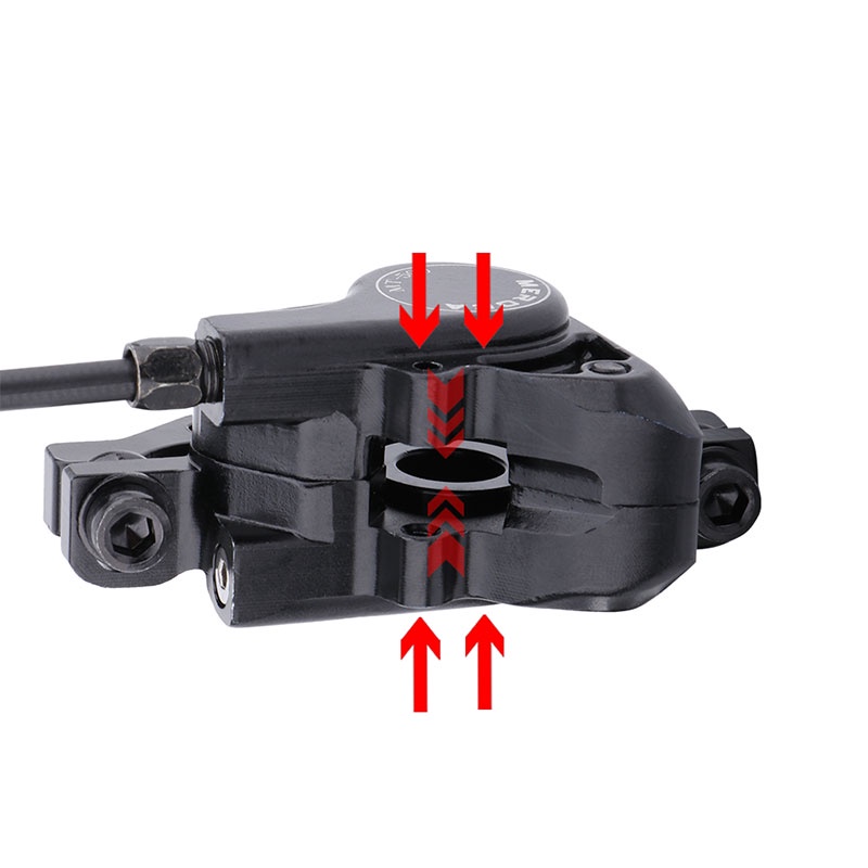 MEROCA MTB Freio A Disko De Alumínio Liga 160mm Rotor MT500 2 Pistão Da ...