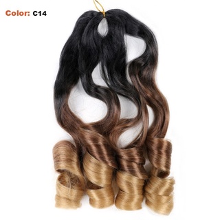 22 Polegada Onda Solta Tranças De Crochê Cabelo Sintético Tranças Extensões  De Cabelo Pré Esticado Trança Para Mulheres Ombre - Trança Sintética (para  Pretos) - AliExpress