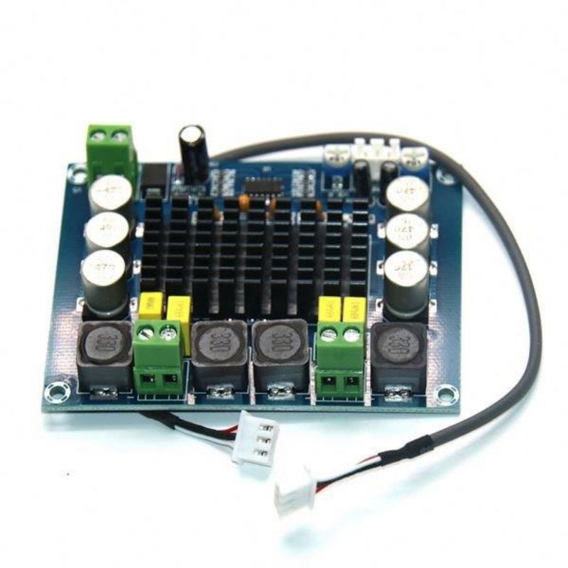Carte Ampli Audio Bluetooth 4.0 TPA3116D2 - 120W X 2 - Pour Enceintes, Home Cinema, Projets DIY - Haute Fidélité - 2