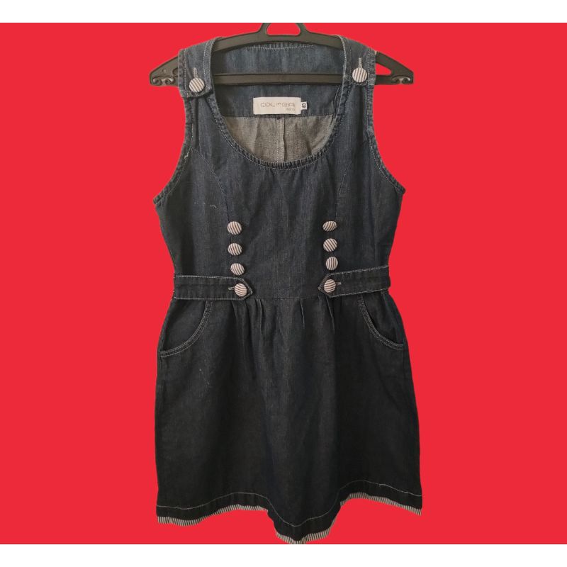 Vestido sales jeans colmeia