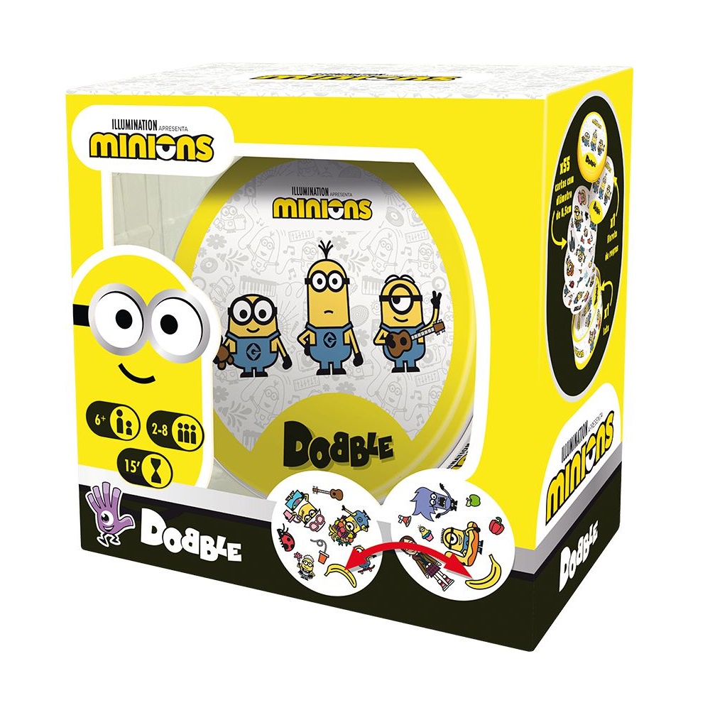 Mini box Minions 4 jogos em 1