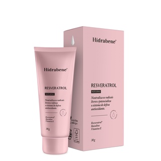 Hidrabene Resveratrol Creme Noturno Vegano - 30g