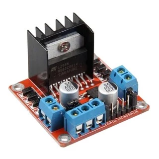 Driver Ponte H Dupla L298N controlar Motor de Passo ou DC para Arduino, Raspberry