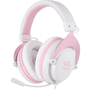 Fone de ouvido Headset Gamer Sades Mpower Rosa Angel Edition Multiplataforma