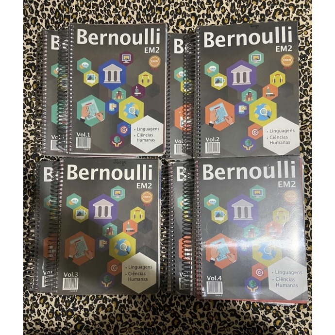 KIT COMPLETO APOSTILAS BERNOULLI | Shopee Brasil