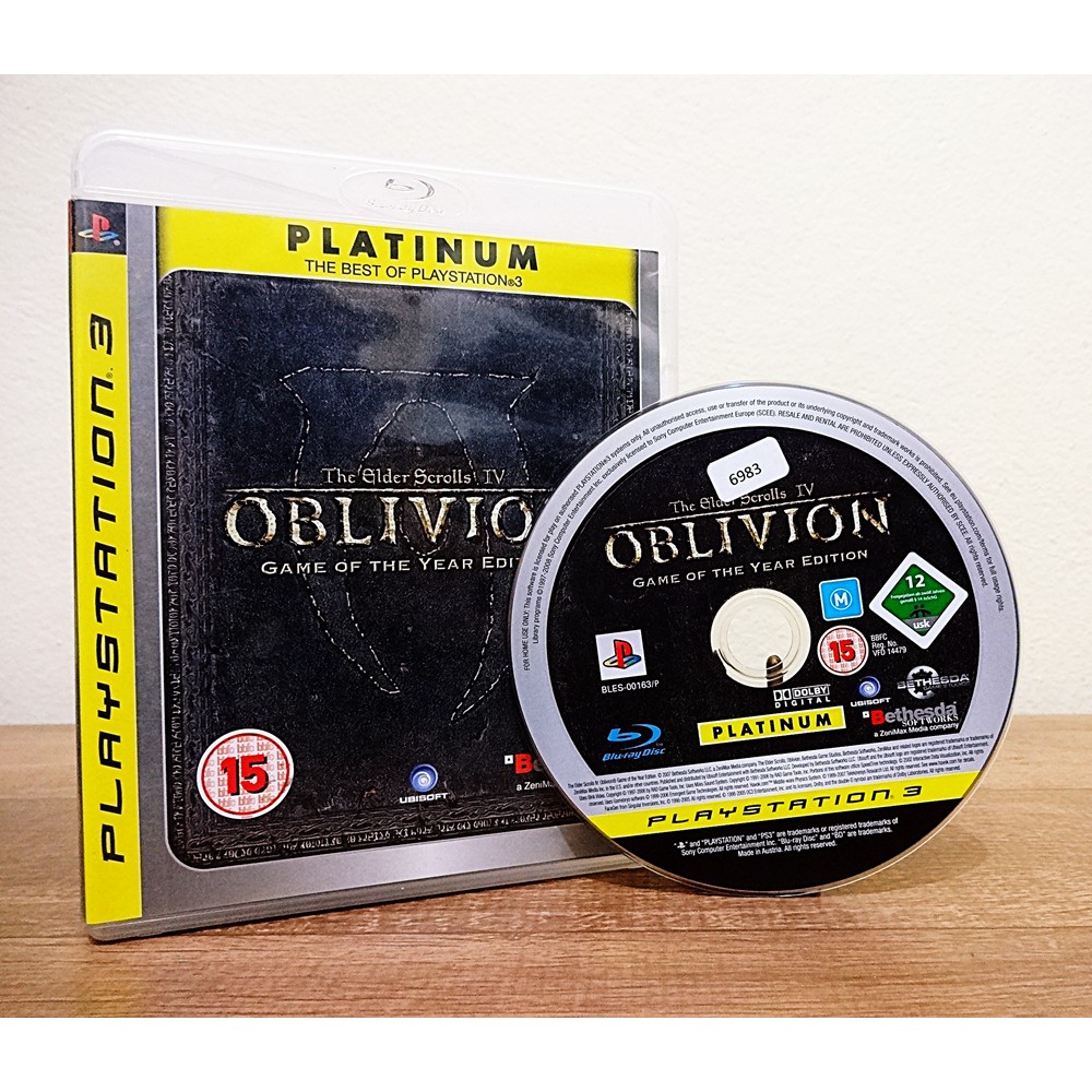 The Elder Scrolls Iv Oblivion Ps3 | Shopee Brasil