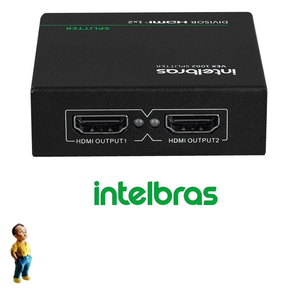 Divisor Hdmi Splitter X Intelbras Vex Shopee Brasil