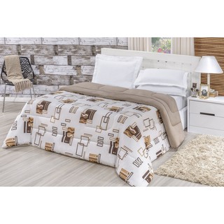Edredom King Malha Algodao Quality Macio Avela