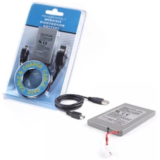 Bateria Recarregável 1800mah Para Controle Dualshock Play 3 PS3
