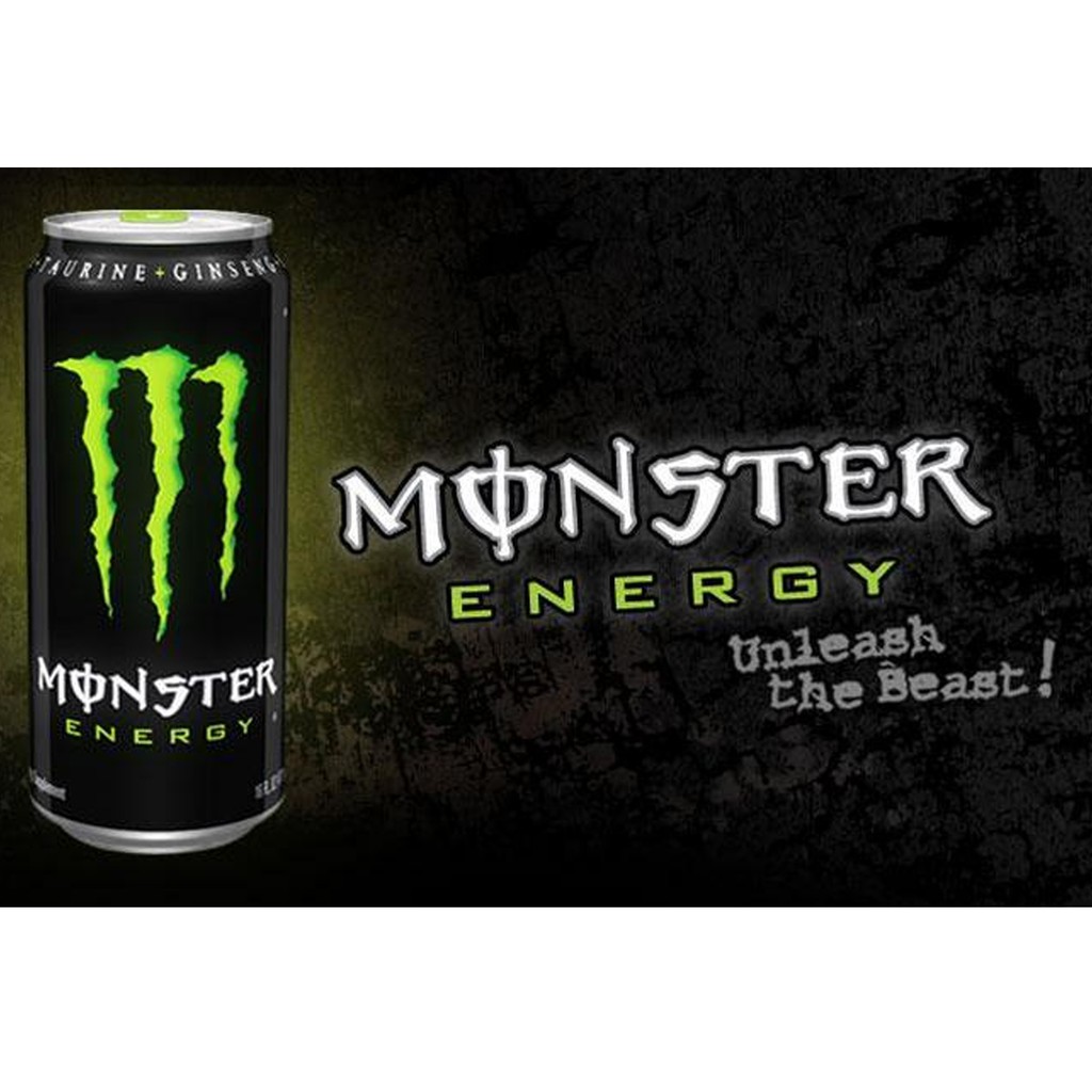 Energético Monster Energy Famoso No Mundo Todo Com Sabor Único E Muita ...