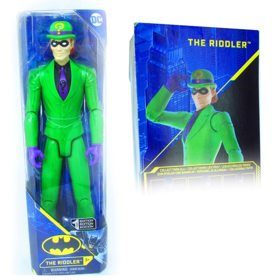 Boneco Charada - Licenciado DC - Original - 1º Edição | Shopee Brasil