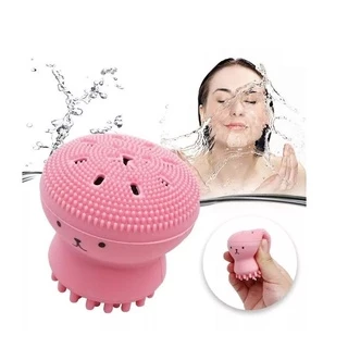 2 Pcs Escova de limpeza fofa com geléia de água - esponja de limpeza de silicone - preço promocional no atacado
