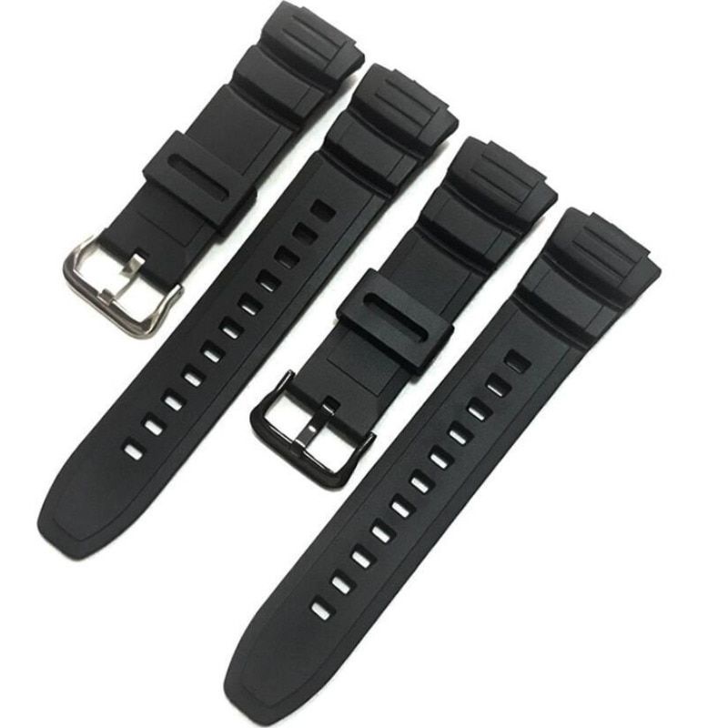 Pulseira De Silicone De Alta Qualidade Para Pulseira Casio W-S220 Hdd-S100 Mcw-100 110h Ae-2000W 16mm
