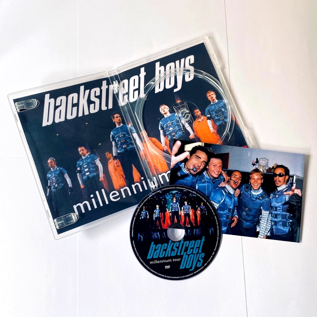 DVD Backstreet Boys Into The Millennium Tour 2000 | Shopee Brasil