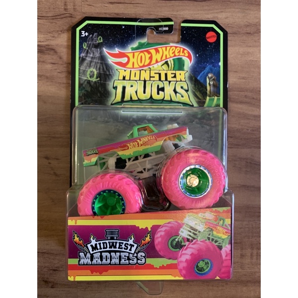 Pista Mattel Hot Wheels Desafio Looping Épico Brilha No Escuro Monster  Trucks