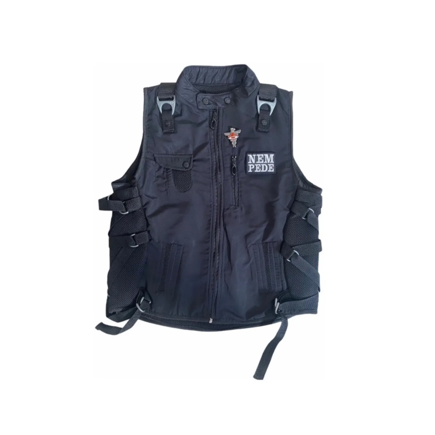 Colete Oakley AP Vest + Velcro Personalizado + Broche