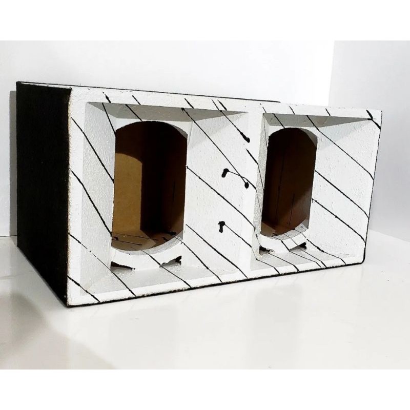 Caixa cornetada para médio grave de 10 pol