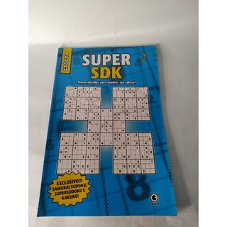 Revista Sudoku Médio/Difícil Ed. 02 - Só jogos 9x9 no Shoptime