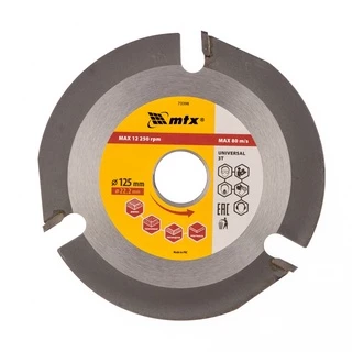 Disco Corte Diamantado Segmentado Multicorte 125x22,2 - Mtx