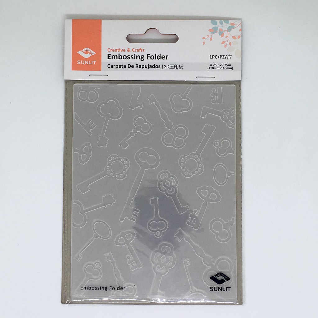 Placa para relevo Sunlit - Placa de emboss - Scrapbook, Artesanato ...