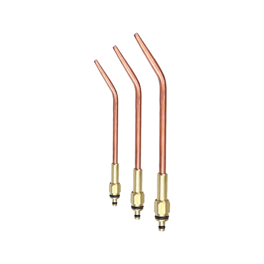 Bico Extensão Ponteira Maçarico 201 Acetileno Kit Com 3 Pçs