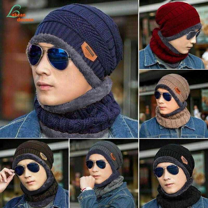 Touca De Frio Lã Forrada Masculino Gorro Toca Moda Inverno