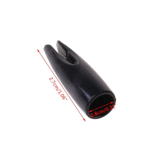60pçs Flecha 8mm Para Vidro Carbono / Cauda Nock