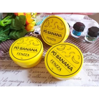 Pó Banana Fixador Translúcido Finalizador Fenzza Pra Maquiagem Face Beautiful Makeup Skincare