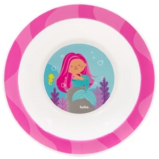 Pratinho Infantil Bowl Aventura Da Sereia 15322 - Buba