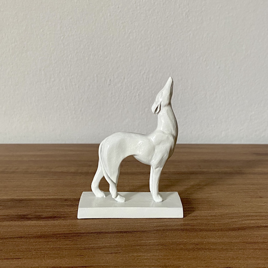 Miniatura Cachorro Branco da série Friends