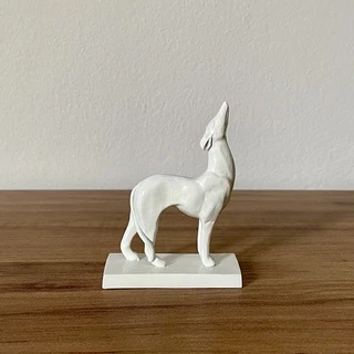 Miniatura Cachorro Branco da série Friends