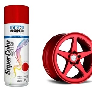 Tinta Spray Automotivo Vermelho Metalico