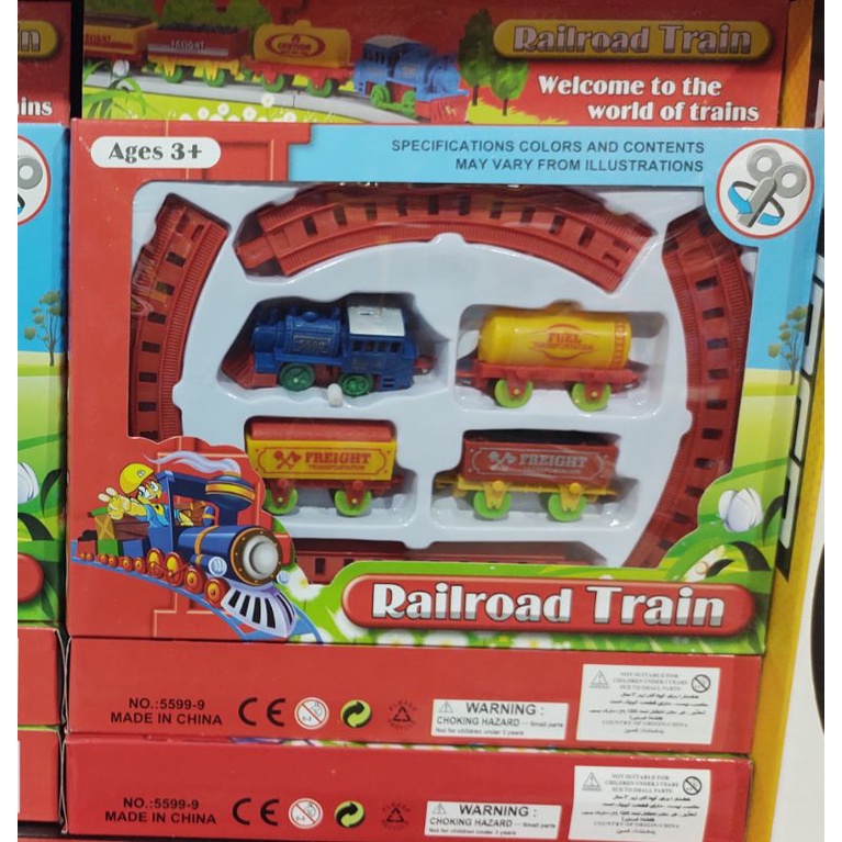 Jogo Dom Crianças Trem Viajar De Transporte Ferroviário Brinquedo