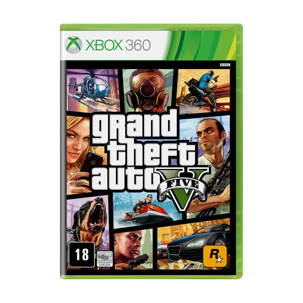 Gta 5 Xbox 360 Midia Fisica