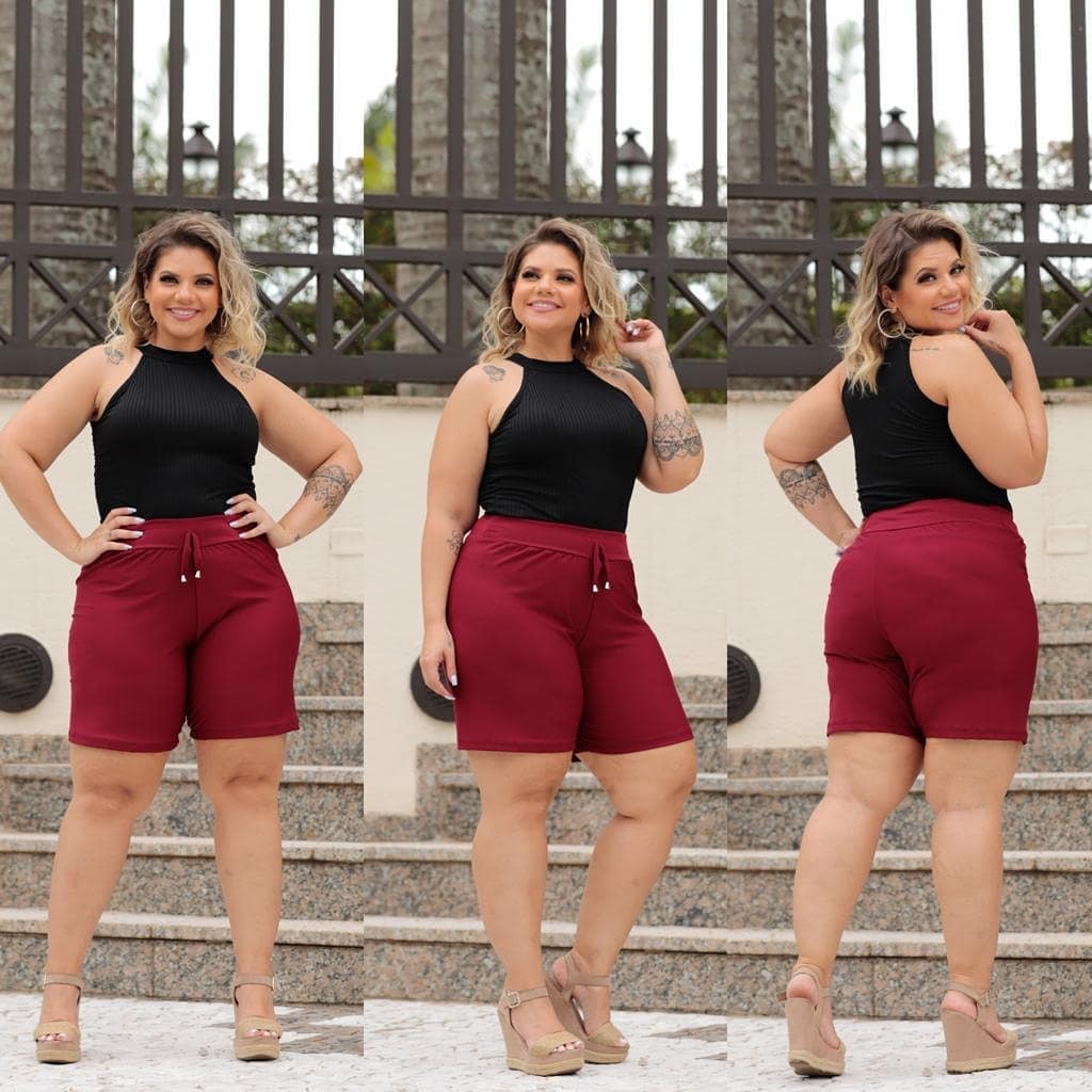 Bermudas plus size store atacado