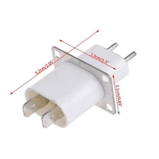 Conector Novo Original tomada filamento para Magnetron de Micro-ondas