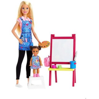 Boneca barbie profissoes quero ser cientista mattel dvf50