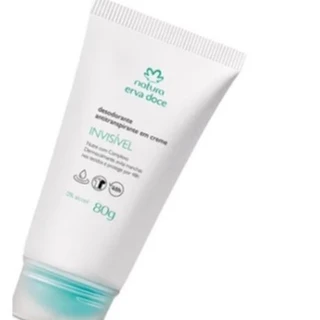 Natura Desodorante Creme Invisível Hidratação Loção 80g – Proteção 48h, Textura Leve e Sem Manchas