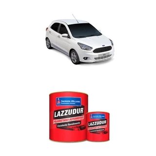 Tinta Automotiva Pu Branco Artico - 023 Ford Kit 900ml