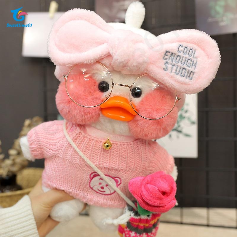 Em promoção! Pato Roupas Para Pato 30cm Lalafanfan Pato Boneca Kawaii  Brinquedo De Pelúcia Acessórios Macio Animal Bonecas De Aniversário De  Crianças Brinquedos Presentes