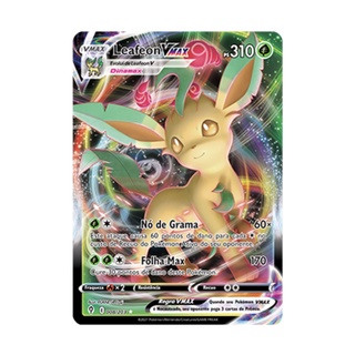 Carta Pokémon Leafeon Vmax Céus Em Evolução