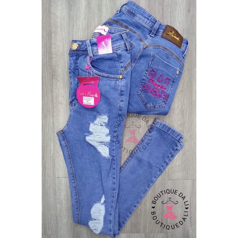 Calça jeans sal e best sale pimenta atacado